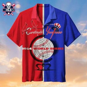 1964 World Series NY Yankees Vs St. Louis Cardinals Hawaiian Shirt