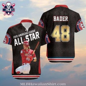 48 Harrison Bader All-Star Game – St. Louis Cardinals Hawaiian Shirt