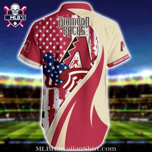 American Pride Diamondbacks MLB Hawaiian Shirt