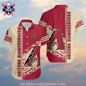 Arizona Diamondbacks Abstract Paint Splash MLB Hawaiian Shirt