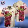 Arizona Diamondbacks Baby Yoda Island Oasis Hawaiian Shirt