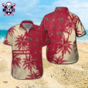 Arizona Diamondbacks Bold Floral Statement MLB Hawaiian Shirt