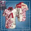 Arizona Diamondbacks Bold Botanical MLB Aloha Shirt