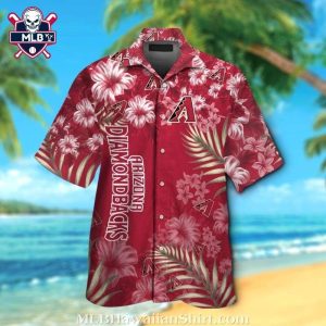 Arizona Diamondbacks Classic Floral MLB Hawaiian Button-Up Shirt