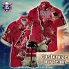 Arizona Diamondbacks Dark Floral MLB Hawaiian Shirt