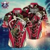 Arizona Diamondbacks Dynamic Black And Red Aloha Shirt