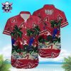 Arizona Diamondbacks Dynamic Black And Red Aloha Shirt