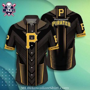 Art Deco Pirates Pittsburgh MLB Hawaiian Shirt