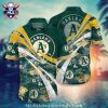 Customizable Los Angeles Angels Beachfront Sunset Hawaiian Shirt