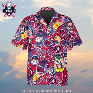 Atlanta Braves Exotic Floral Aloha Shirt – Vibrant Team Spirit Edition