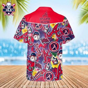 Atlanta Braves Exotic Floral Aloha Shirt – Vibrant Team Spirit Edition