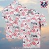 Azure Palm Breeze – Miami Marlins Tropical Hawaiian Shirt