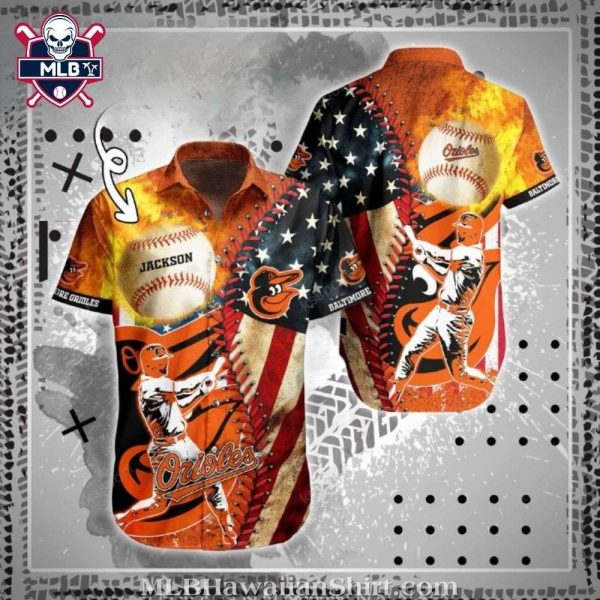 Baltimore Orioles All-Star Game Personalized Hawaiian Shirt