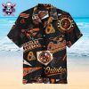 Baltimore Orioles Classic Black Game Day Hawaiian Shirt
