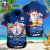 Baby Yoda Tropical Hibiscus Texas Rangers Hawaiian Shirt