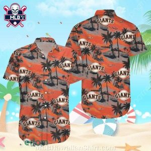 Beachfront Sunset SF Giants Hawaiian Shirt – Giants Hawaiian Aloha Shirt