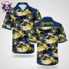 Brewers Splatter – MLB Milwaukee Brewers Dynamic Design Aloha Shirt