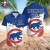 Cincinnati Reds Hawaiian Shirt With Floral And Stripe Pattern