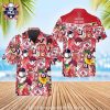 Boston Red Sox Championship Team Photo Tropical Hawaiian Shirt