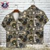 Baby Yoda Pittsburgh Pirates Aloha Shirt With Tropical Hibiscus Design