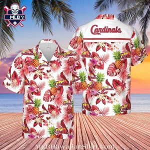 Cardinals Floral Breeze St. Louis Cardinals Hawaiian Shirt