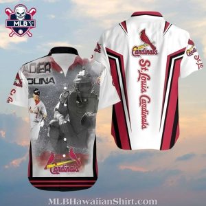 Catcher’s Stance – St. Louis Cardinals Tropical Hawaiian Shirt