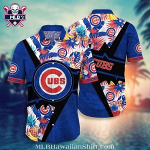 Chicago Cubs Aloha Pitch MLB Hawaiian Shirt – Vivid Flower Power