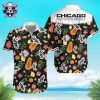 Chicago White Sox Dynamic Play Black And White Baseball Hawaiian Shirt