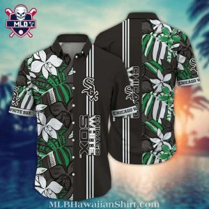 Chicago White Sox Exotic Orchid Aloha Shirt