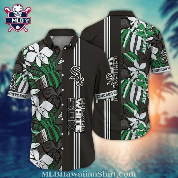 Chicago White Sox Exotic Orchid Aloha Shirt