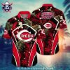 Cincinnati Reds Minnie Mouse Hawaiian Shirt – Hibiscus Flower Motif