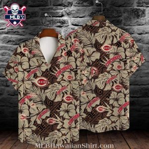 Cincinnati Reds Tribal Beat MLB Aloha Shirt – Ancient Patterns Edition