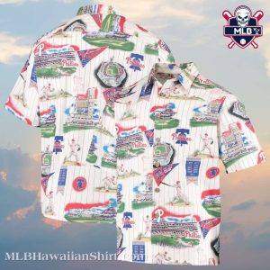 Classic Ballpark Memories – Philadelphia Phillies Hawaiian Shirt