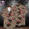 Classic Camo And Palm Silhouette Cardinals Baseball Hawaiian Shirt