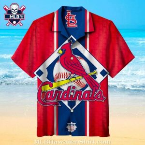 Classic Logo St. Louis Cardinals Tropical Hawaiian Shirt