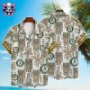 Athletics Spirit Crossed Palms Hawaiian Shirt – Floral And Striped Patterns