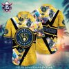 Brewers Game Day – MLB Milwaukee Brewers Floral Aloha Shirt