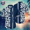 Baseball Red Tropical NY Yankees Hawaiian Shirt