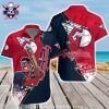 Cleveland Guardians Dynamic Slash Tropical Hawaiian Shirt