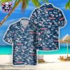 Cleveland Guardians Palm Reflections Customizable Aloha Shirt