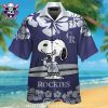 Cincinnati Reds Logo Print Hawaiian Shirt – Snoopy With Surfboard Design