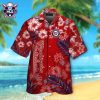 Classic Hibiscus Washington Nationals Hawaiian Shirt – Striped Floral Elegance