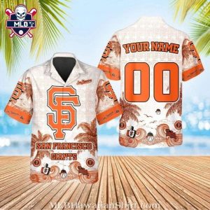 Custom Player San Francisco Giants Personalized Hawaiian Shirt
