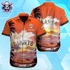 Customizable SF Giants Orange Floral Hawaiian Shirt – Giants Aloha Shirt