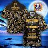 Baseball Seam Pittsburgh Pirates Hawaiian MLB Shirt