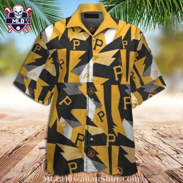 Geometric Edge Pittsburgh Pirates MLB Hawaiian Shirt