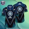 Home Run Hibiscus Seattle Mariners Aloha Shirt