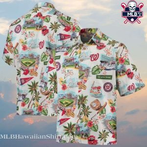 Hawaiian Washington Nationals Shirt – Stadium Views Edition