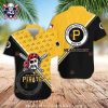 Mickey Surfing Graphic Pittsburgh Pirates Hawaiian Shirt