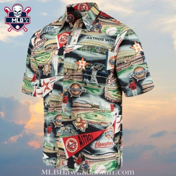 Houston Astros Championship Moments Hawaiian Shirt